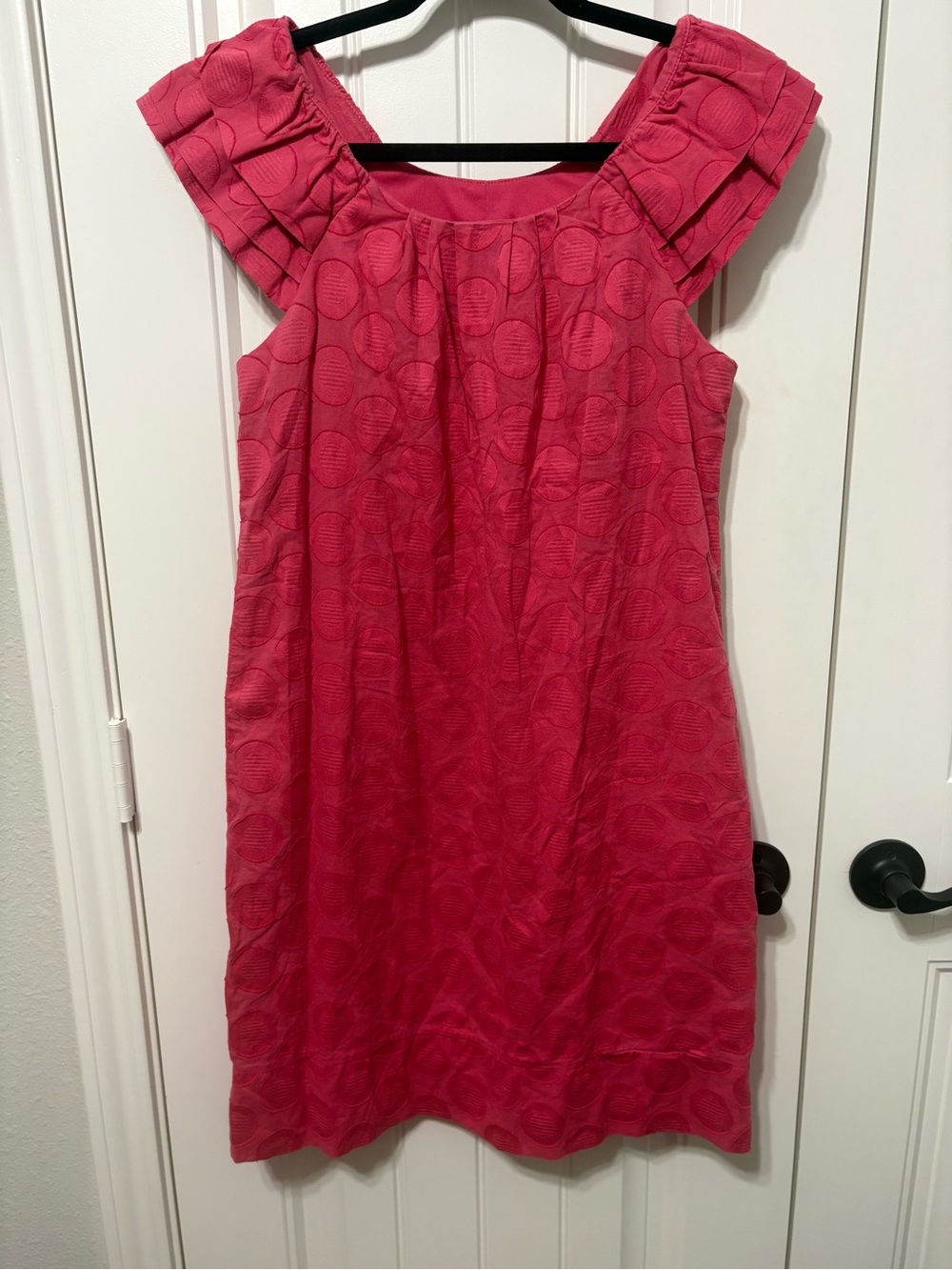 Rabbit Rabbit Rabbit Hot Pink Textured Shift - Picture 2 of 5